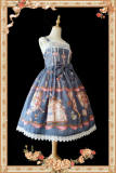 The Book of Alice's Fantastic Land ~Lolita JSK Dailywear Version + Headbow -Special Price