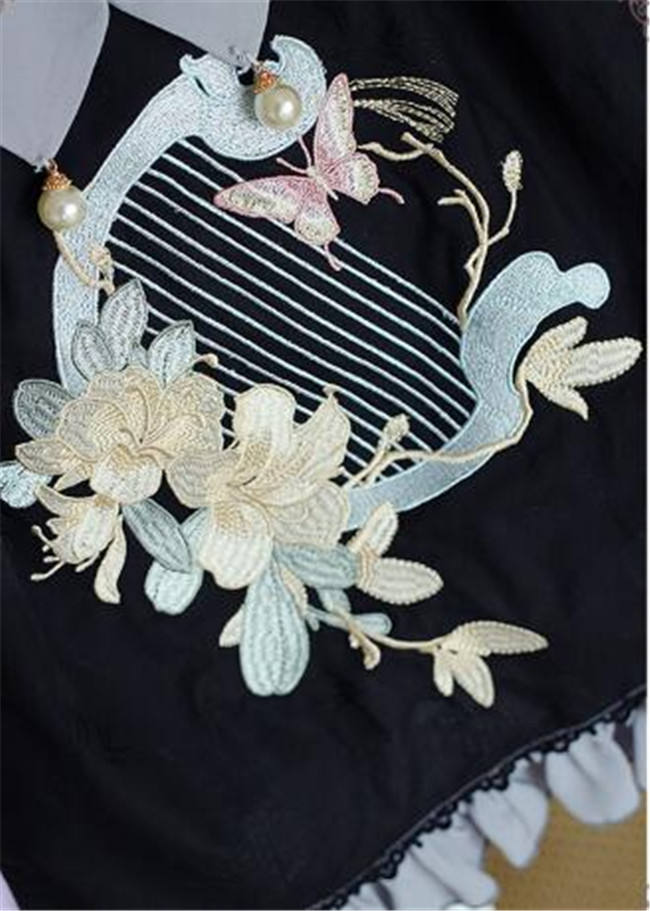 The Inlaid Harp ~Qi Lolita JSK Dress With Overskirt