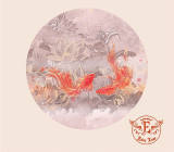 Fishes Playing Lotus Pond~ Qi Lolita JSK -Pre-order  Closed