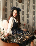 Laurel Goddess~ Gothic Qi Lolita  JSK -OUT
