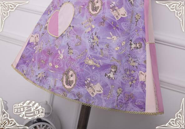 Weird Alice~ Lolita Printed JSK -Custom-tailor Pre-order  Closed