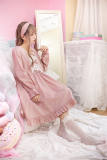 Miss Coco~ Pure Cotton Jacquard Lolita OP Dress - Pre-order Closed