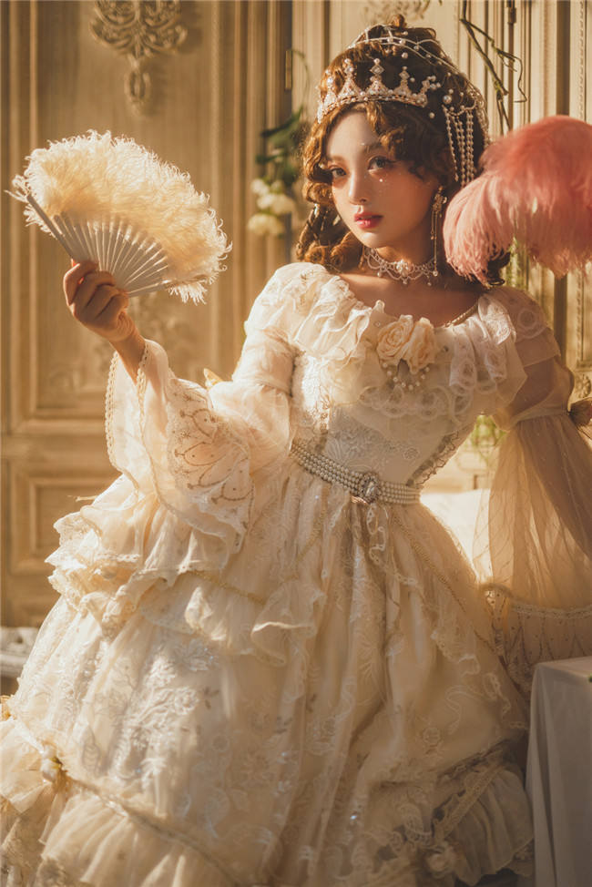 Miss Point ~Ode to the Dawn~ Embroidery Elegant Lolita OP