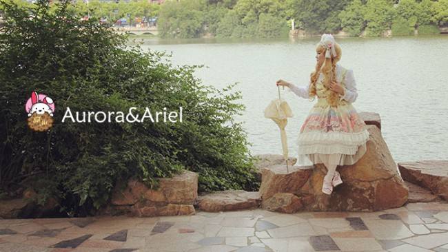 Aurora & Ariel Garden of Jam Chiffon JSK Size M - In Stock