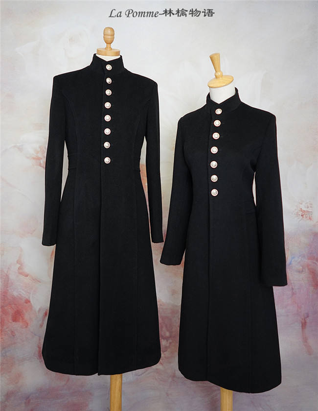 La Pomme ~Abstinence Series Stand Collar Lolita Coat