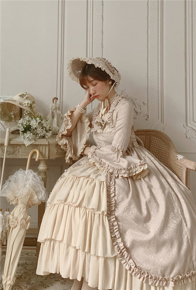Henrietta ~Victoria Doll~ Vintage Lolita OP Dress