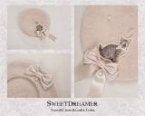 Cutie Creator ~ My Little Cat~ Pearls Bow Lolita Beret  out