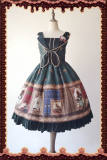 Magic Dictionary~ Lolita Printed JSK Dress - OUT