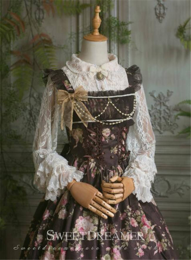 Flower Traver~ Elagant Lace Lolita Blouse