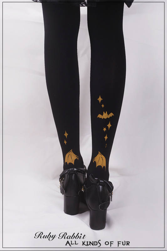 Rubby Rabbit~Halloween of The Rabbit Meow~ 120D Lolita Tights