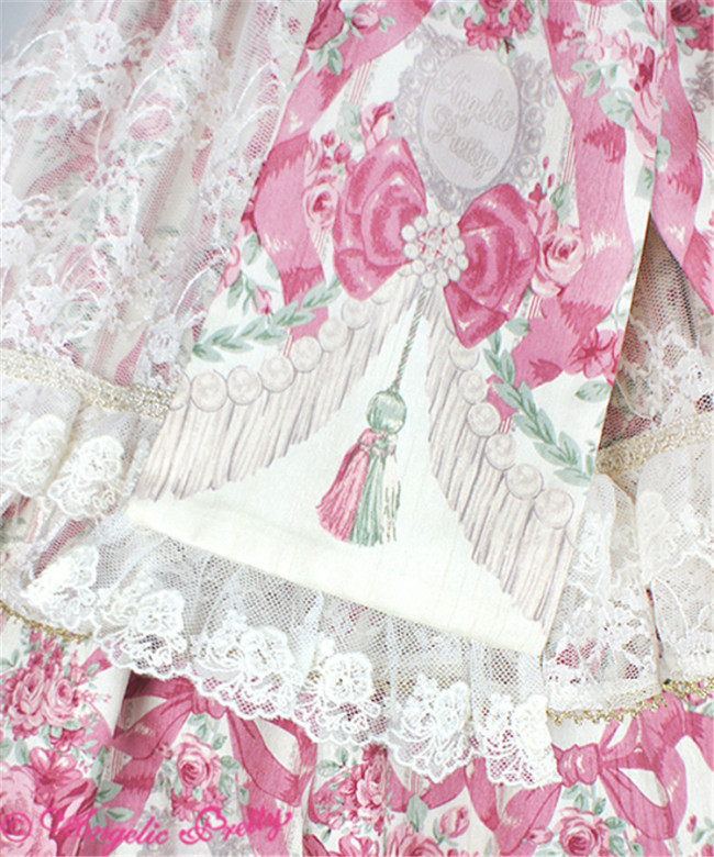 Angelic Pretty Replica~ Rose Princess~ Lolita JSK and OP Angelic Pretty Replica~ Rose Princess~ Lolita JSK and OP