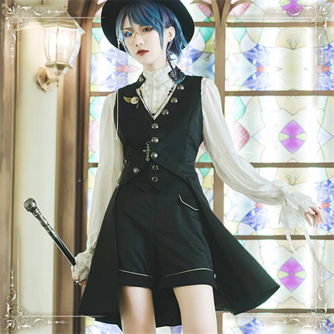 Immortal Thorn Eternal Poetry of Night Vintage Ouji Coat