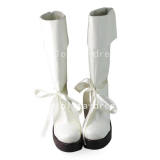 Beautiful White Kamisama Kiss Yukiji Boots