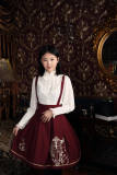 Anna's Secret ~Magic Academy.Hogwarts~ Embroidery Lolita Skirt/Salopette - Pre-order Closed