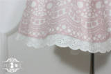 Mousse~ Sweet Peter Pan Collar Blouse+Skirt -out