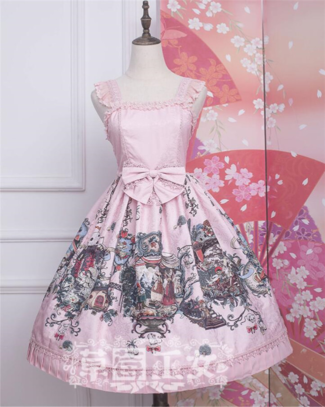 Amazon.co.jp: [XHSUKADO] ロリータ 3点セット JSK