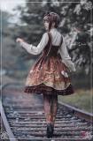 Avenue Denfer -Steam Castle- Steampunk Lolita Jumper Dress - out
