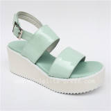 Sweet White Matte Lolita High Platform Sandals