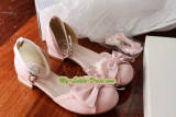 BTSSB Replica Sweet Lolita Plats Shoes with Bows out