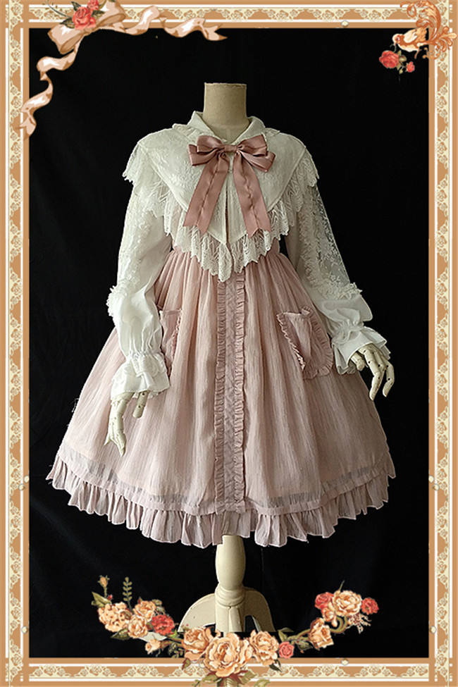 Jenny Cookies~ Pure Cotton Babydoll Style Lolita JSK Dress