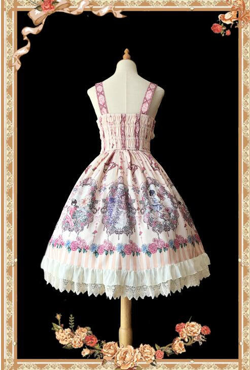 Flower Fairy~ Sweet Lolita JSK + Headbow - In Stock