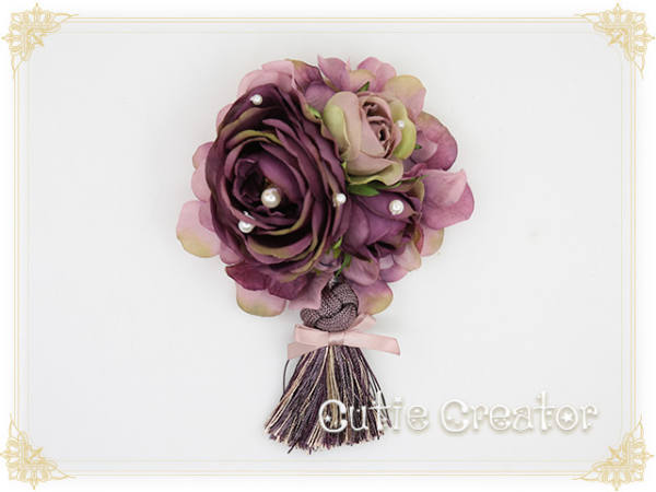 Cutie Creator ~Valkyrie Profile~ Roses Lolita Hairclip -out