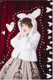 The Rabbit/The Bear~ Sweet Thickening Lolita Short Coat -Pre-order Closed