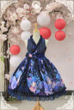 Goldfish & Fireworks Jaquard Version ~ Lolita JSK Dress -out