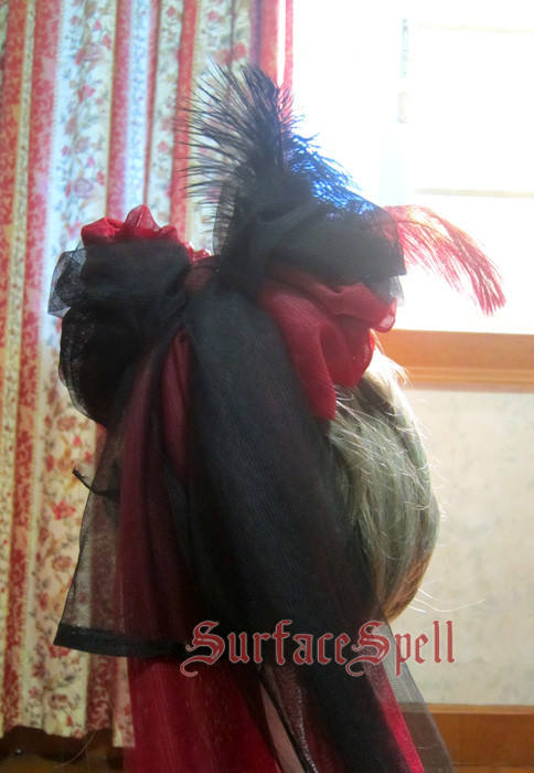 Surface Spell Lady in Black Vintage Wool Hat