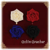 Cutie Creator ~Roses Manor~ Rose Water Drop Lolita Brooch - 6 Colors -out