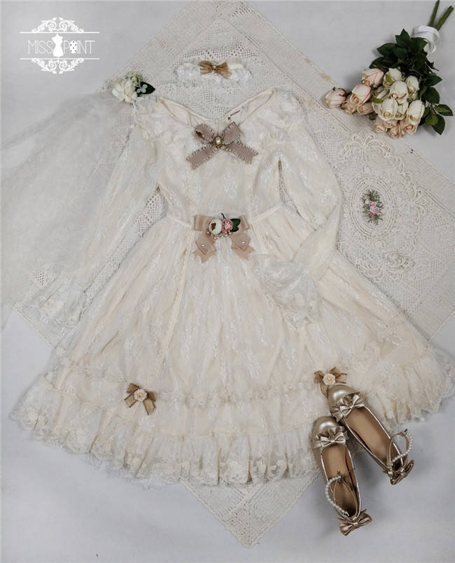 Dawn Maiden~ Vintage Classic Lolita OP Ready Made