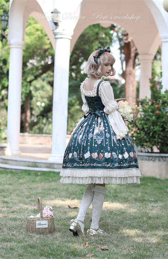 Fairy Workshops~ Classic Lolita JSK -Ready Made