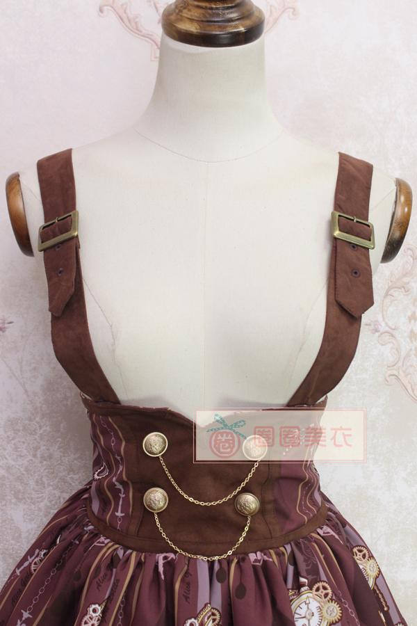 Alice Girl~ Steampunk Bear&Gear~ Lolita Salopette