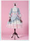 Mermaid~ Lolita OP Fullset [--OP Dress +  Headbow + Choker + Wristcuffs--]  -Pre-order Closed
