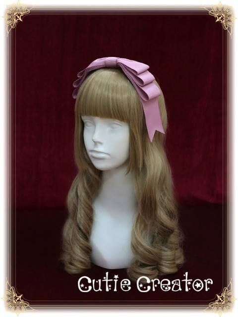 Sweet Dreamer~Diana~ Three Layer Bowknots Lolita Headbow