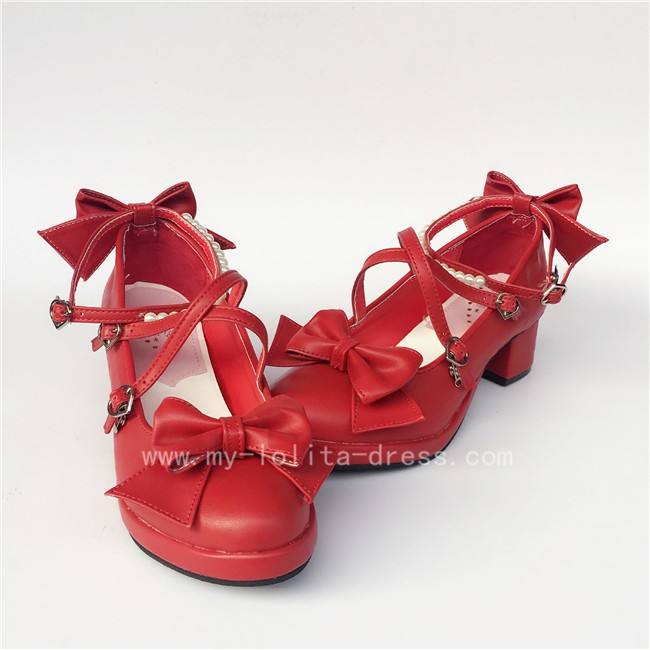 Antaina Tea Party Glitter Lolita Shoes