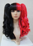 Black Red Distinctive Lolita Cosplay Wig