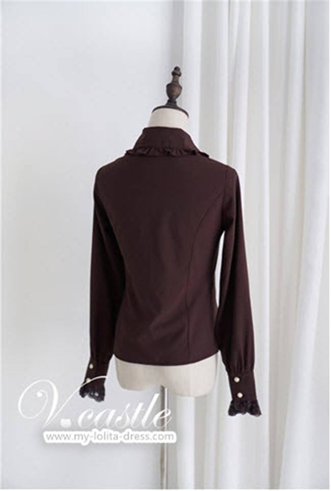 Vcastle - Gothic Lolita Long Sleeves Blouse