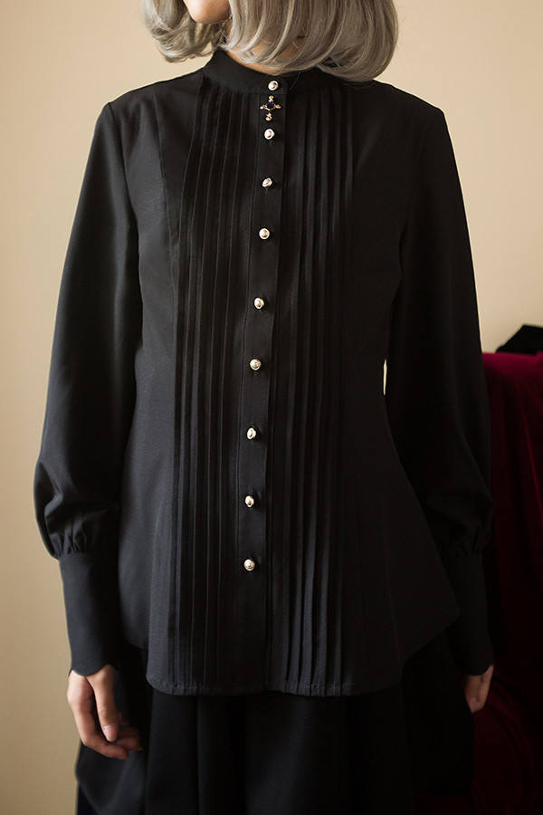 Little Dipper Silent Poetry~ Gothic Lolita Long Sleeves Blouse