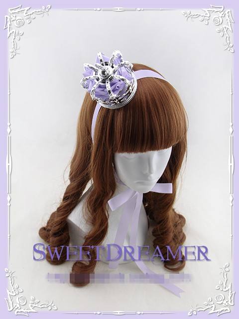 Sweet Dreamer Gold/Silver Rose Little Crown Lolita Headdress