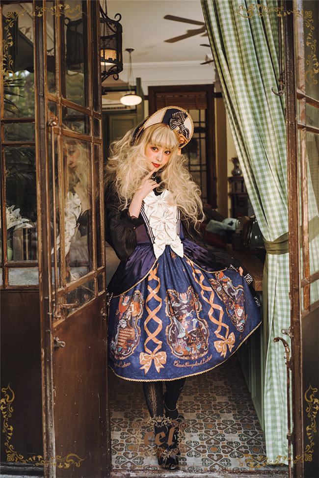 CEL The Dream of Wild Swans~ Elegant Lolita JSK 2 Versions