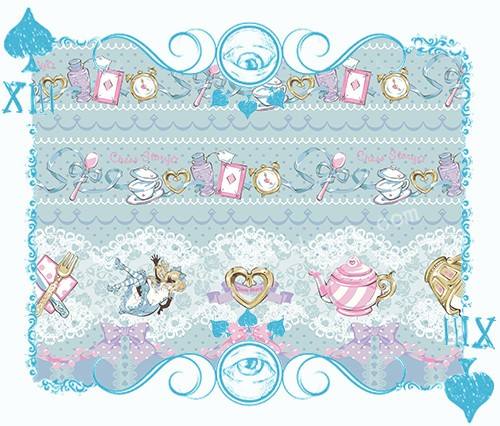 Chess Story Alice's Mad Tea Party Sweet Lolita Jumper Dress