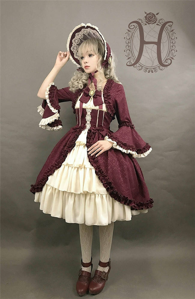 Henrietta ~Victoria Doll~ Vintage Lolita OP Dress