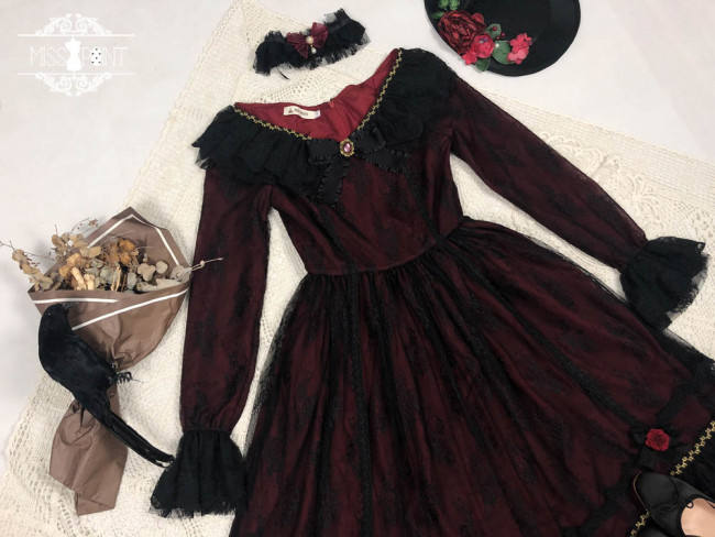 Sunset Maiden~ Gothic Classci Lolita OP Ready Made