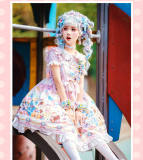 Walnut Deer ~Candy Halloween~ Sweet High Waist Lolita JSK -Pre-order Closed