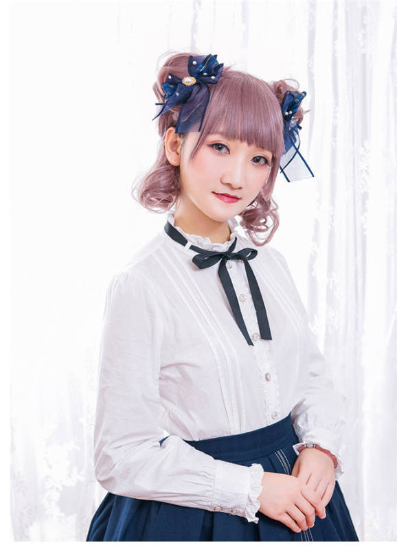 Magic Music School~ Bass Embroidery Lolita Blouse