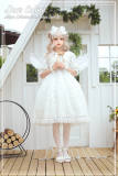 Dear Celine Little Witch Full Lace Mid-sleeve Lolita OP -Ready Made-OUT