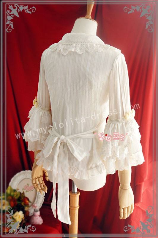 Sweet Babydoll Collar White Lolita Blouse