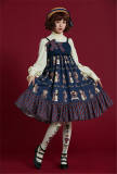 Checkers~ Sweet Printed JSK Dress -out