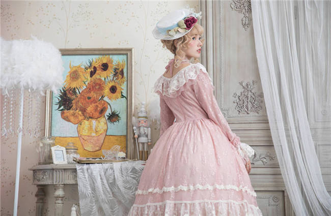 Dawn Maiden~ Vintage Classic Lolita OP Ready Made